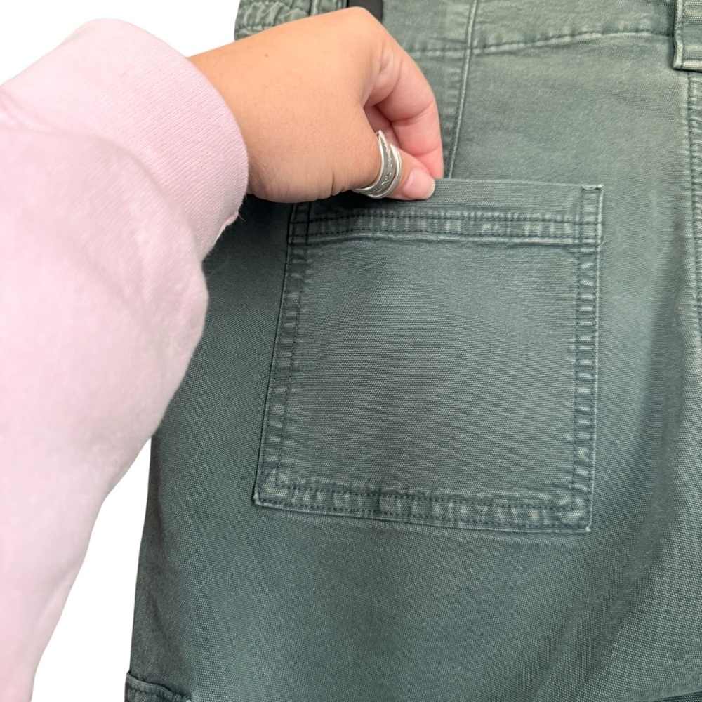American Eagle Deep Teal Cargo Pants - Picture 9 of 10